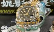 ARF厂劳力士GMT系列m126713grnr-0001间金皮蛋圈配重款式测评