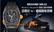 速度与奢华的完美融合：RICHARD MILLE RM 65-01 McLaren W1 计时码表深度测评