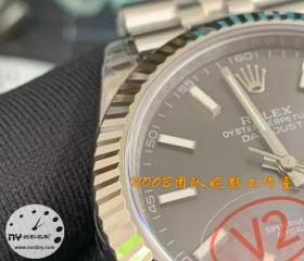 VS厂劳力士灰日志丹东3235机芯深度细节评测