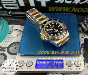 VS厂劳力士间金黑水鬼41尺寸升级了那些细节？重量才是关键！