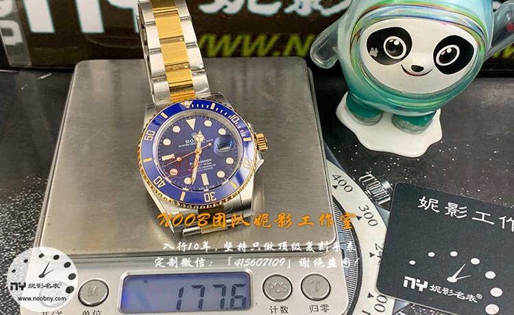 VS厂劳力士间金蓝水鬼6.jpg
